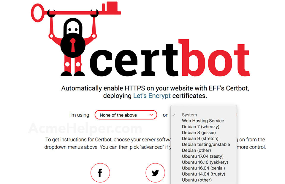 certbot install details